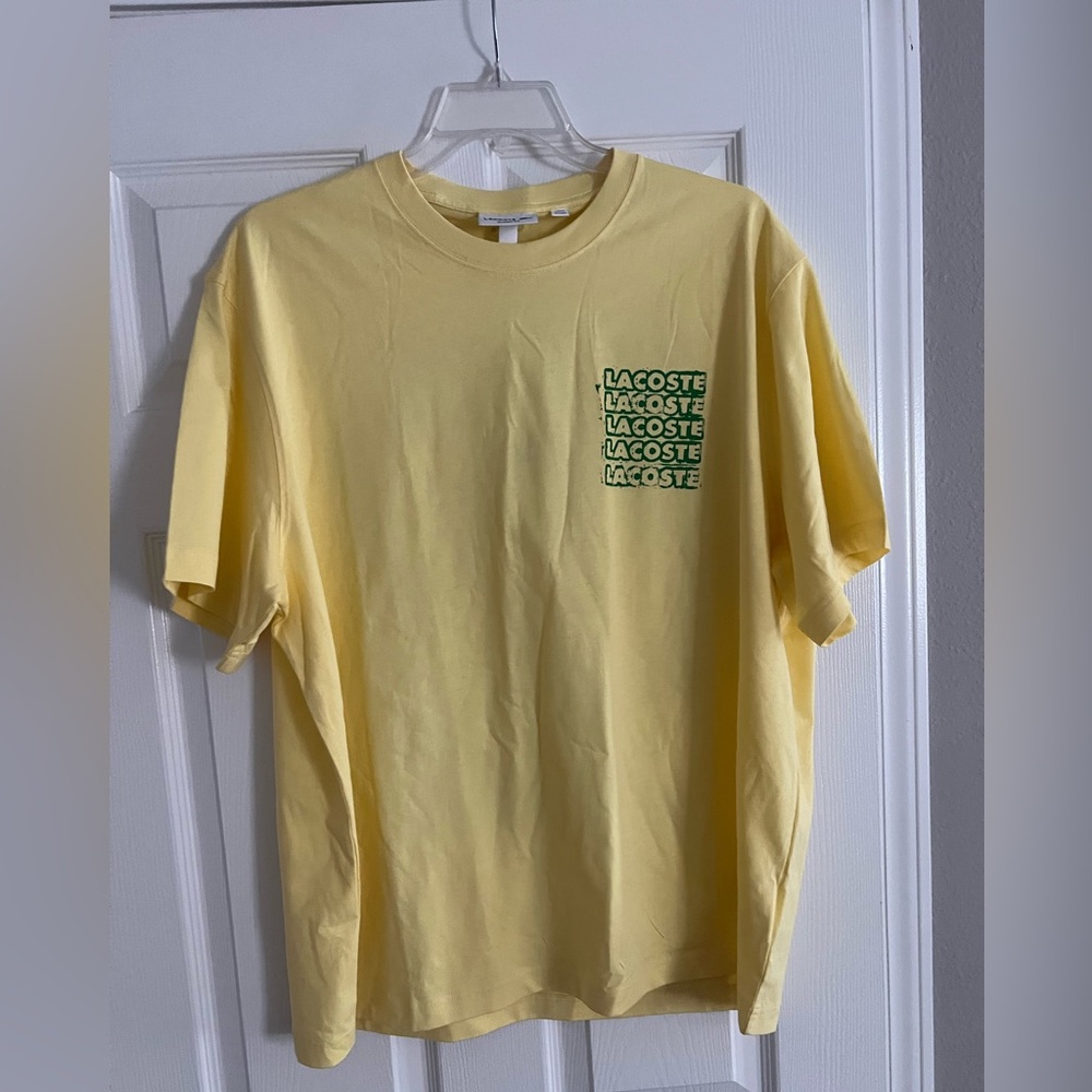 Lacoste Yellow Men's T-Shirt